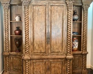 Majestic 3 piece entertainment/display unit