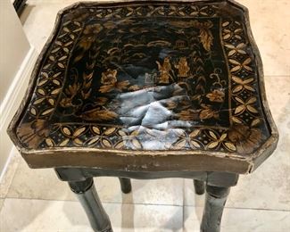 Small oriental accent table