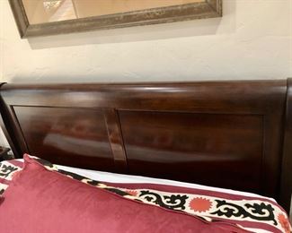 Close up of headboard
