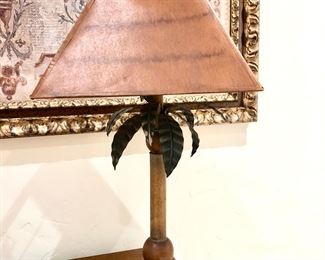 Palm tree lamp