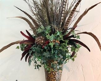 Wall sconce floral