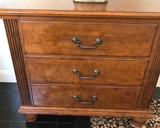 Pair of 3 drawer chests
