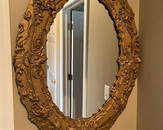 Gilded mirror