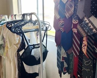 vintage ties and undergarmets