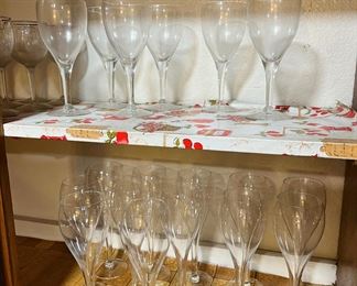 Vintage glassware