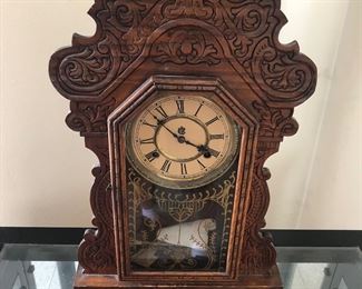 Antique Waterbury Mantle clock