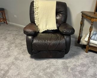 Leather Recliner 