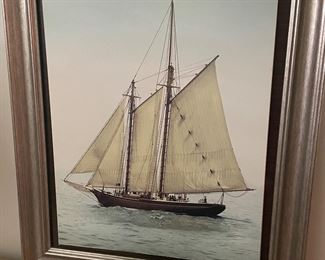 Sail Ship Painting 