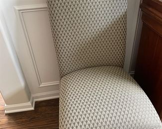 Six of Parsons Dining Chair for Dining Table , soft green