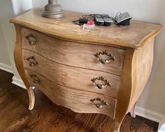 Washed Pine Commode 