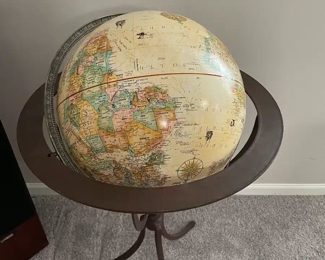Globe in Stand 