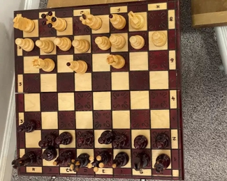 Wood Chess Set 