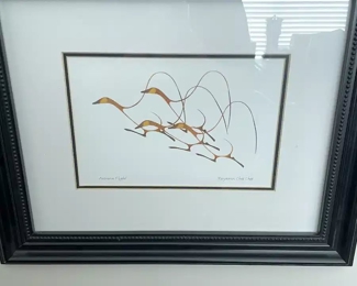 Benjamin Chee Chee Print  Autumn Flight 