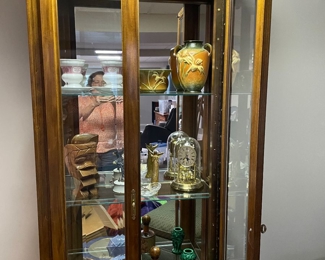 Curio,  Roseville, Anniversary Clock 