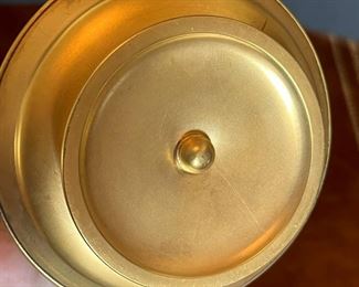 #34. $150. Pair of Bronze Dore Sticks with enamel details.