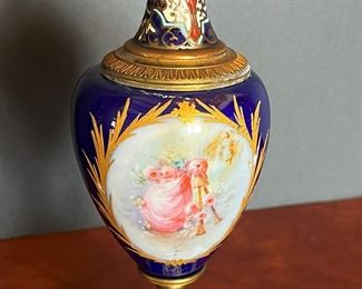 #35. $500. Lot of (5) Champleve & Bronze Small Vases.