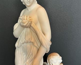 #47- $190. Minton stamped Parian Figure, 17"Hx9"W.
