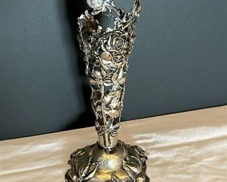 #8. $50. Sterling Silver Vase Base (no glass insert).