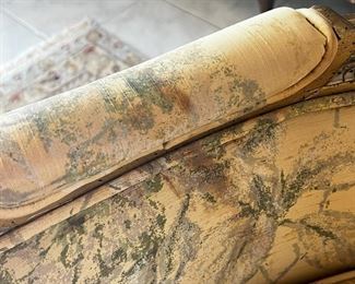 #22. $350. Sligh French Style Pair of Armchairs (staining on one side).