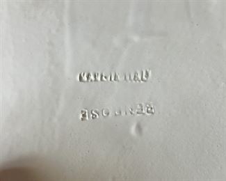 #52 - $275. Large Meissen Vase with 3 Putti/Angels, 13"Hx11"W.