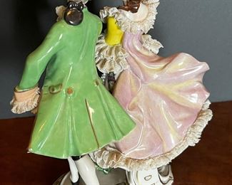 #59 - $70 German couple figurines - marked.