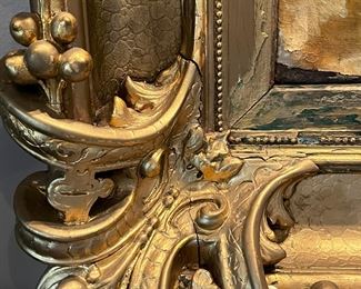 #65 - $1,100 Samuel B. Waugh (American Artist B.1814 in Pennsylvania, D. 1885) Oil on Canvas, Portrait of a Lady, in exquisite period gilded frame, 41x49.