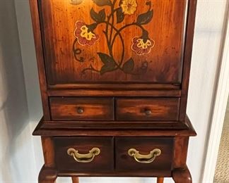 #69 - $240 Diminutive Drop Front Secretary, 47"Hx19"x19"