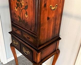 #69 - $240 Diminutive Drop Front Secretary, 47"Hx19"x19"