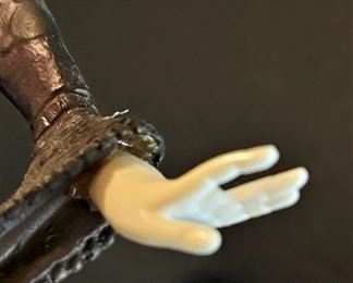 #75 - DH Chiparus (signed on onyx base) Sculpture of 5 Dancers, 2'x19"H. One finger damaged.