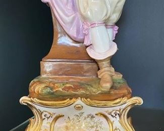 #84 - $350 Pair of Old Paris Figurines, some losses (see photos)