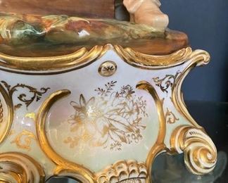 #84 - $350 Pair of Old Paris Figurines, some losses (see photos)