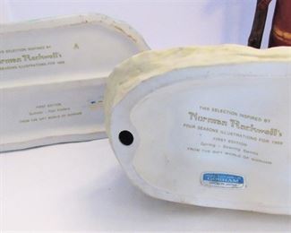 #111A- $60 Lot of 4 Norman Rockwell Figures