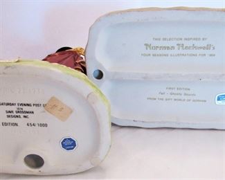 #111A- $60 Lot of 4 Norman Rockwell Figures