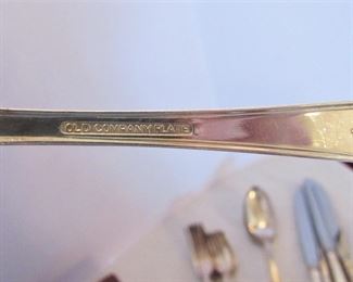 #115- $60 Silver Plated Flatware, with chest