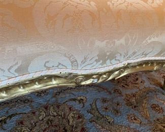 #112 - $900 Italian 20th century gilded 3 pieces set 