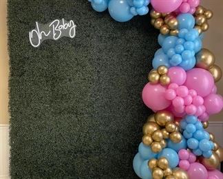 A faux vine wall available 