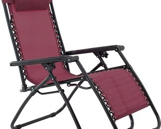 Zero Gravity Indoor/Outdoor Recliner $65 and NOW 50% OFF!