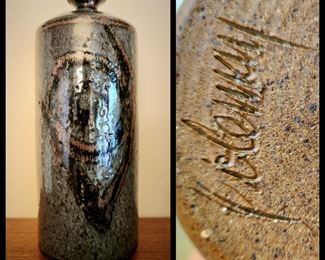 1968 Mother's Day ceramic art bottle $79 or bid #47
