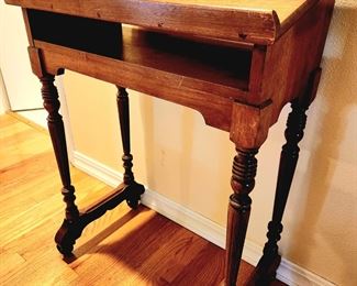 Vintage Mahogany Book Stand $169 or bid #57