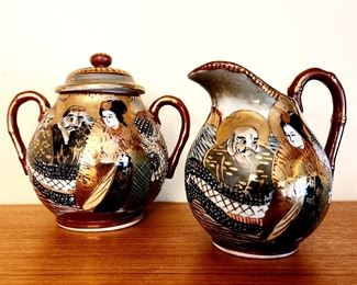 Japanese Satsuma Cream & Sugar