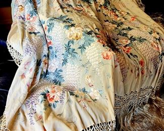 Embroidered Piano Scarf $75 or bid #78