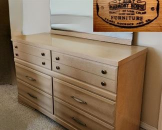 Mod-Century Mirrored Dresser by Harmony House for Sears $145 and NOW 50% OFF!