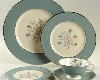 54 pcs LENOX "Kingsley" Service for NINE $139 or bid #88