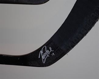 SIGNED HOCKEY STICKS FROM GAME PLAYED