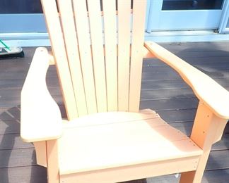 ADIRONDACK CHAIRS X 4 AVAILABLE SEASIDE CASUAL FURNITURE CO.  ADIRONDACK CHAIRS 
