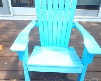ADIRONDACK CHAIRS X 4 AVAILABLE POLYWOOD
