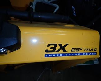 3X 26" TRAC / THREE STAGE POWER