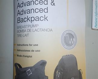 BREAST PUMP KIT ADVANCED BACKPACK