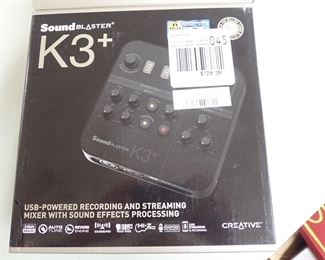 K3+ POWERED RECORDING AND STREAMING MIXER