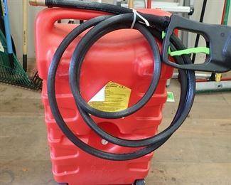 14 GAL GAS CAN ON WHEELS